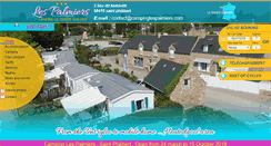 Desktop Screenshot of en.campinglespalmiers.com
